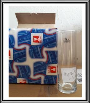 Sklenené poháre - Sadá 6 ks skl. poháre 200 ml s CO